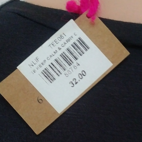 Natural Life Women's T-shirt Keep Calm sz S - Picture 3 of 6